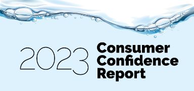 Front cover of the Consumer Confidence Report